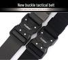 Men's Tactical Quick Release Elastic Stretch Belt for Casual Workwear and Outdoor Training