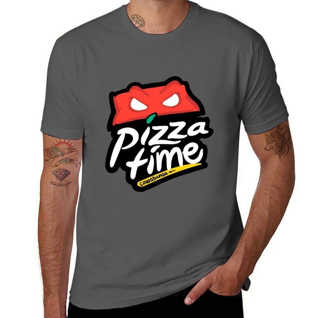 Pizza Time Tshirt High Quality Durable Tshirt