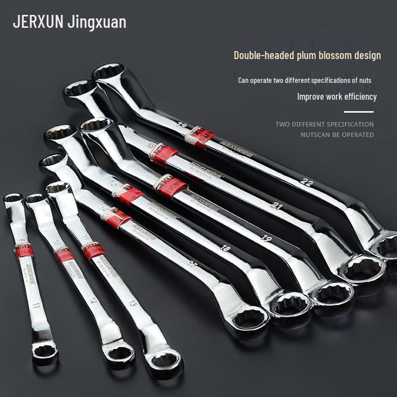 JERXUN Double Box-End Wrench Set