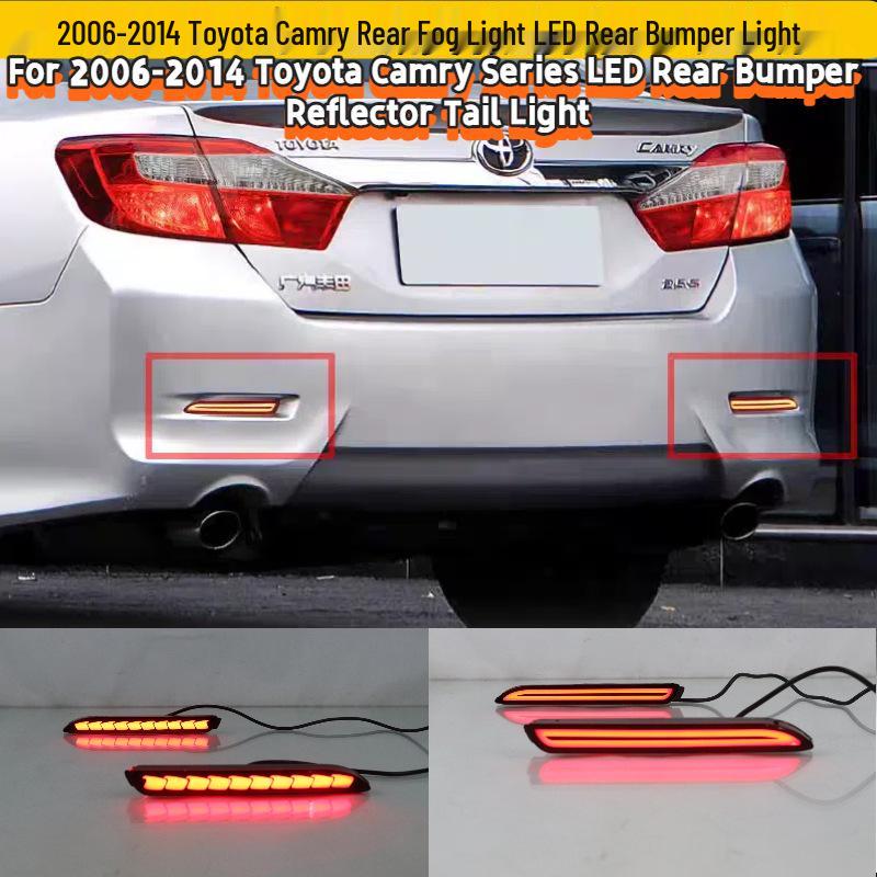 LED Rear Fog Light Kit for 2006-2014 Toyota Camry Bumper