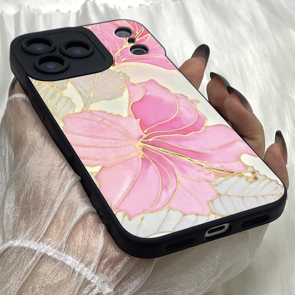 M430 Beautiful Flowers art design Angel Eyes Soft Phone Case for iPhone Samsung Galaxy Xiaomi Rdemi Huawei Honor Infinix Realme OPPO Vivo All Model