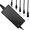 1Set US/EU/UK Plug Electric Scooter Power Adapter AC 100-240V DC 42V 2A Electric Scooter Accessories Black Charging Converter
