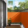 Balcony Privacy Screen Orange 110 X 200 Cm Oxford Fabric