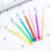 Stackable Pencils Popup Plastic Pencil with Eraser Top Multicolor Translucent Pencil Multipoint Not-Sharpening Pencil