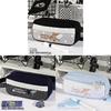 Vintage Canvas Pencil Case With Lace Trim For Students And Office Use