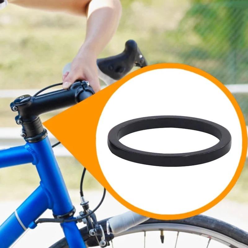 5pcs 10mm Bicycle Headset Stem Aluminum Alloy Washer MTB Road Bike Front Fork Spacer Ring Gasket for 28.6mm 1-1/8 Steerer Tube