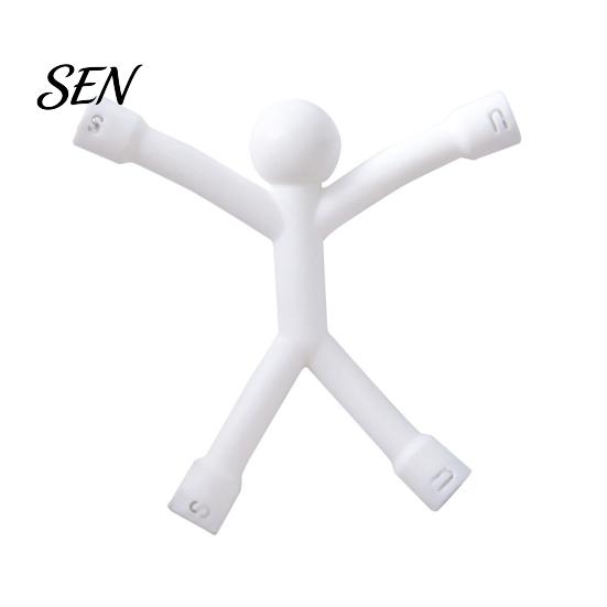 Magnetische Notizhalter Strichmännchen Fidget Spielzeug, Biegsamer Magnet Mehrfarbiger Streichmännchen Kühlschrank Einzigartige Geschenke für Kinder Fotohalter, Stressabbau