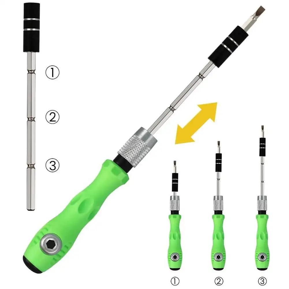 32 in 1 Multifunctional Screwdriver Set (30 PCS) Household Portable Cross Magnet Screwdriver Set Maintenance Tool