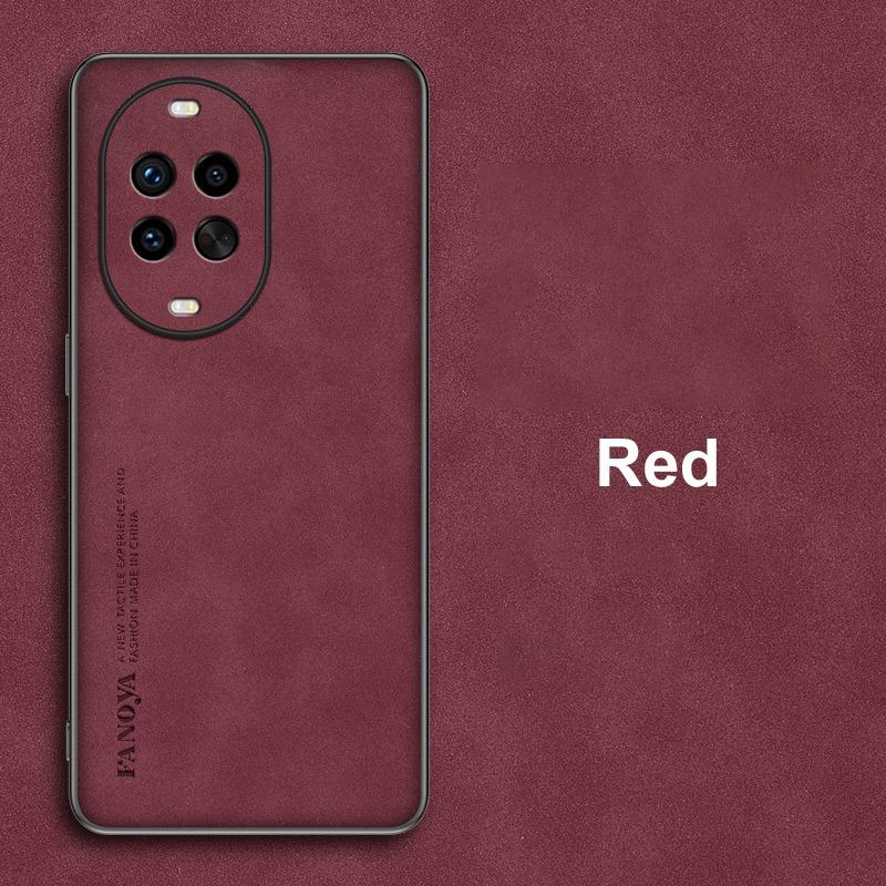 

Для Huawei Nova 14 Pro Чехол Роскошный Кожаный Чехол для Телефона Для Huawei Nova 14 Ultra Задняя Крышка Силиконовый Ударопрочный Полная Защита Nova 14 красный