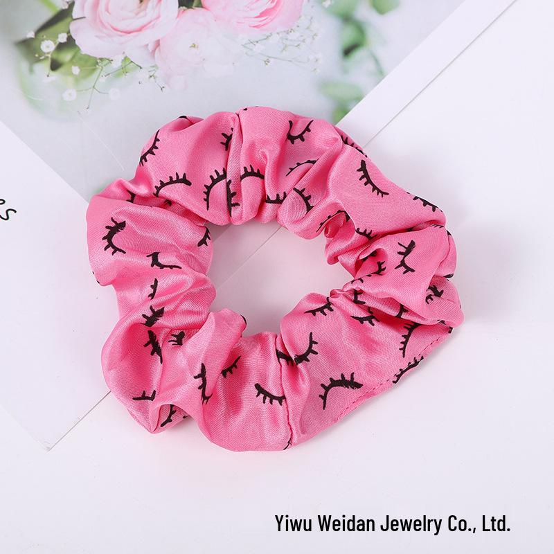 European & American Fashion Silk Hair Ties & Headbands for Women - Customizable Logo