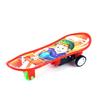 Children's Cartoon Plastic Scooter & Skateboard Toys - Pull Back Cars for Kindergarten Prizes