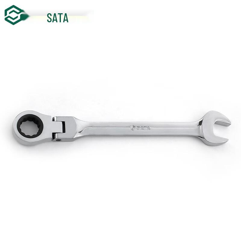 SATA Flexible Head Ratcheting Wrench 12mm