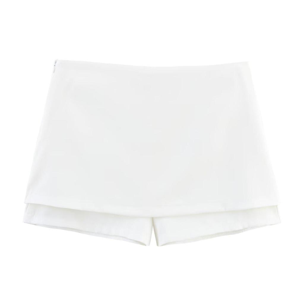 2025 Spring Women's European and American Halter Neck Shirt Dress Pants