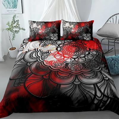 Mandala Bettwäscheset Bettbezug Böhmische Tagesdecken Bettsets Polyester Bettdeckenbezug King Queen Full Double Twin Steppdeckenbezug