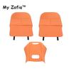 For Xpeng XiaoPeng G9 2023 2024 2025 Car Leather Seat Kick Mats Pad Rear Seat Protection Scratch Dirt Resistant Auto Accessories