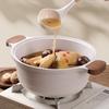 Pentola Zuppa Antiaderente Jeetee in Pietra Maifan con Coperchio in Vetro