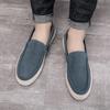 Fashion Men Canvas Shoes Breathable Slip on Loafers High Quality Men Casual Shoes Classic Comfortable Driving Shoes Men Sneakers