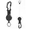 Retractable Opener Pull Office Supplies Badge Reel Badge Holder Clip Keychain Key Ring Clips