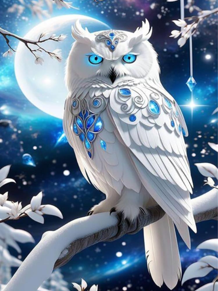 5D-Diamantmalerei zum Selbermachen, Tiere, volle Diamant-Mosaik-Stickerei, Cartoon-Fisch und Vogel, Kreuz-Stickerei-Set, Kunst, Heimdekoration