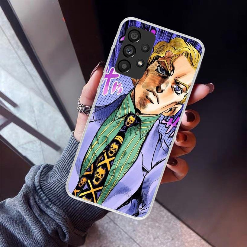 

JoJo Kira Yoshikage Killer Queen Phone Case For Samsung Galaxy A17 A57 A37 A16 A26 A36 A56 A15 A25 A35 A55 A14 A13 A54 A53 A34 A Samsung A24