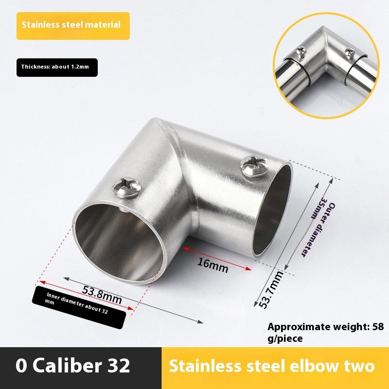 1 kus Oceánová jachta Dok Markýza Trubkové příslušenství Nerezová trubka Potrubní konektor Lodní madlo Zábradlí Kování T-kus Koleno