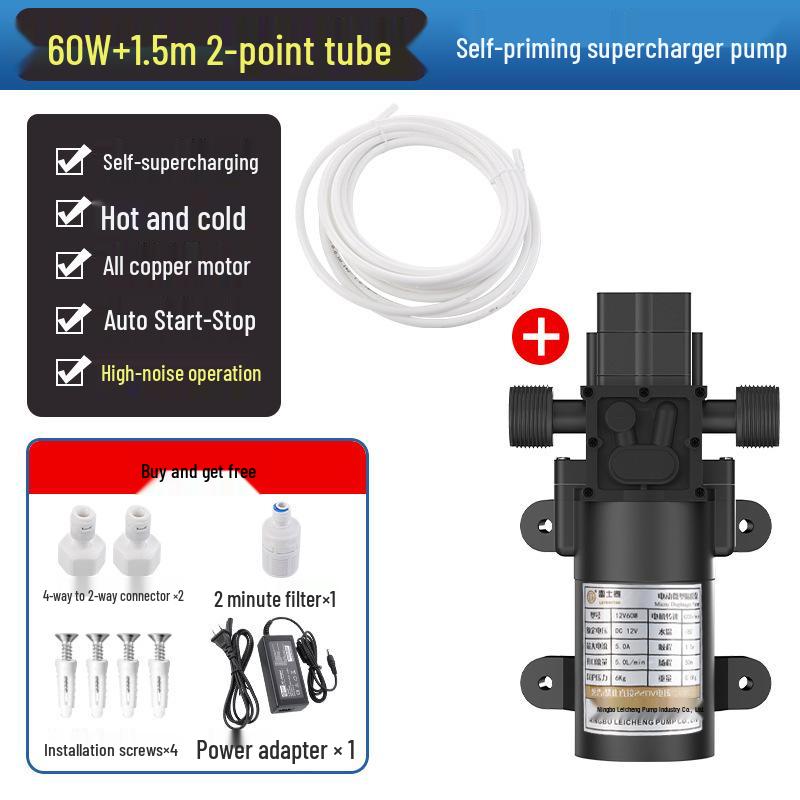 Leishi Tai Self-Priming Household Water Purifier Booster Pump - Mini Automatic Diaphragm Pump