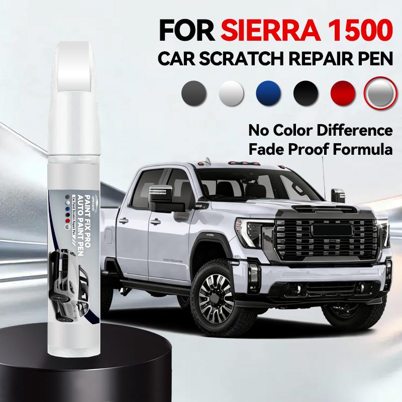 

OPRTAMG Purpose Vehicle For GMC SIERRA 1500 HD 1999-2025 GMT900 K2XX T1 Paint Repair Pen Touch Up Scratch Remover DIY Auto Acces срібний