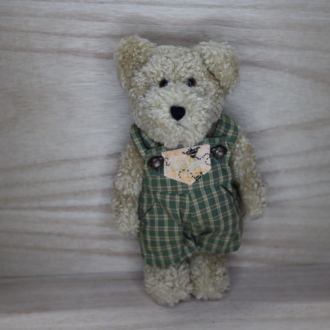 

[USED] BOYDS BEARS Overalls Teddy Bear