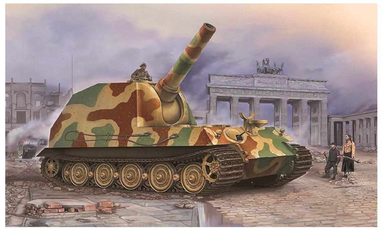 

Trumpeter 1/35 German 30.5cm Heavy Self-Propelled Howitzer Bear Plastic Model 09535