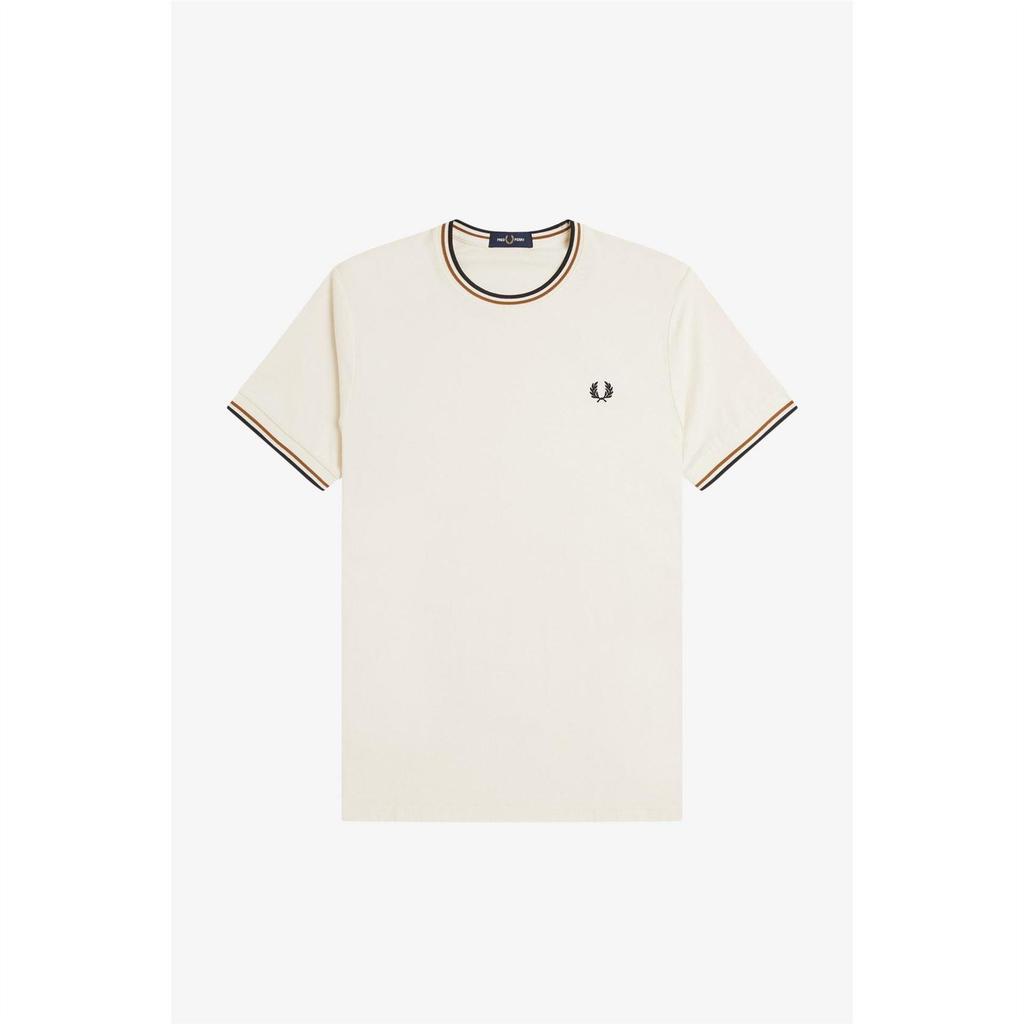 Fred Perry Mens Tipped T-Shirt