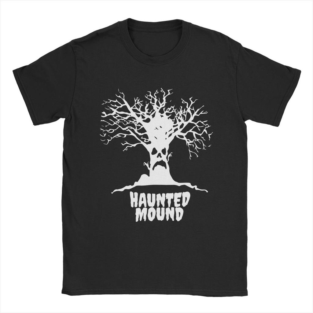 Magliette divertenti Haunted Mound Sematary Harold per uomo donna maglietta in cotone idea regalo abbigliamento
