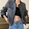 Rellawear Women S Simple Tweed Jacket Hn260107