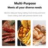 Stainless Steel Kitchen Cooking Tongs Heat Resistant Non-Slip Food Tongs for Barbecue Steak Buffet Serving Baking Bread