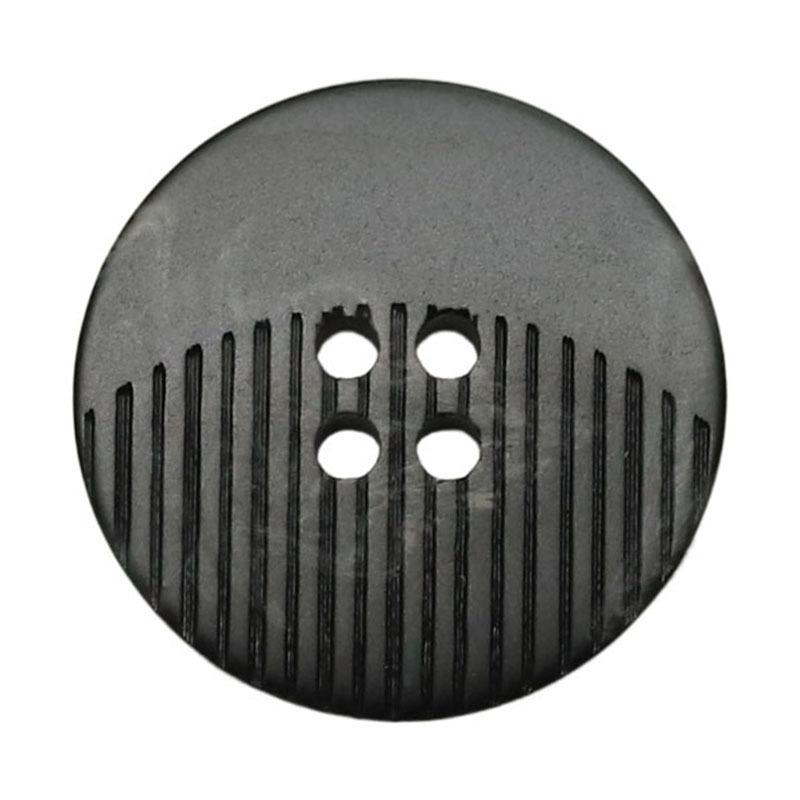 Resin Striped Face Four-Eye Blazer Button Knitted Cardigan Trench Coat Double-Sided Nylon Coat Button