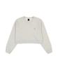 W STANDARD Crop Sweatshirt [3 Colors]