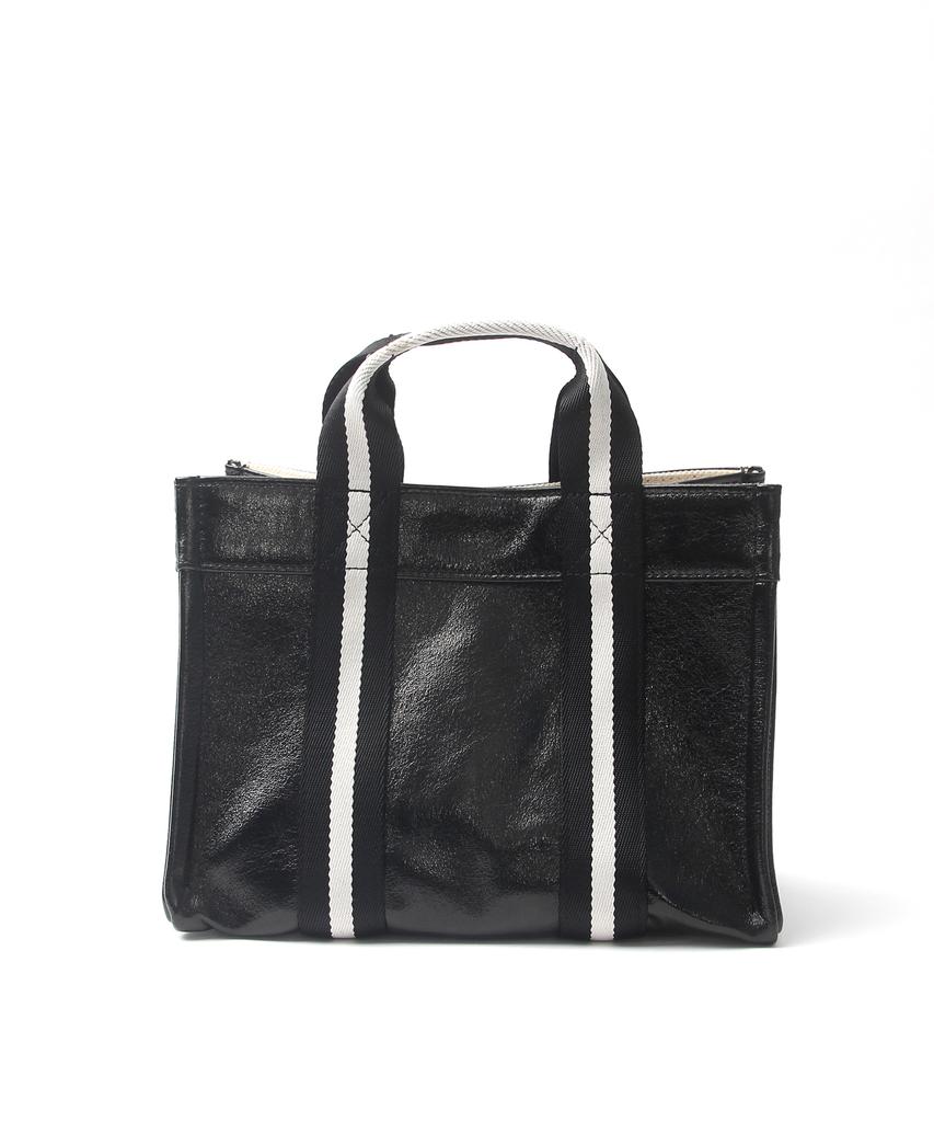 Oror Book Tote Bag 012 Foil Black