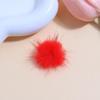 Colorful Mink Hair Ball Handmade DIY Jewelry Versatile Hairpin Accessories