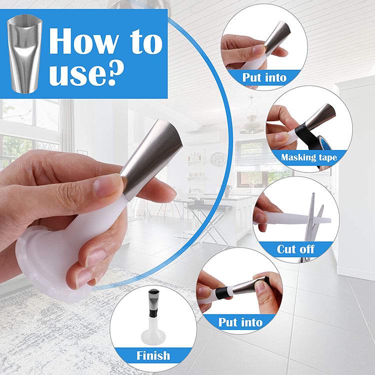 35-Piece Silicone Caulking Tool Set: Trowel, Scraper, Remover for Home Use