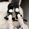 Women Shoes Fashion Mary Janes Shoes High Heel Platform Shoes Luxury Suede Leather Pumps Elegant Lolita Shoe Party Dresses Shoe