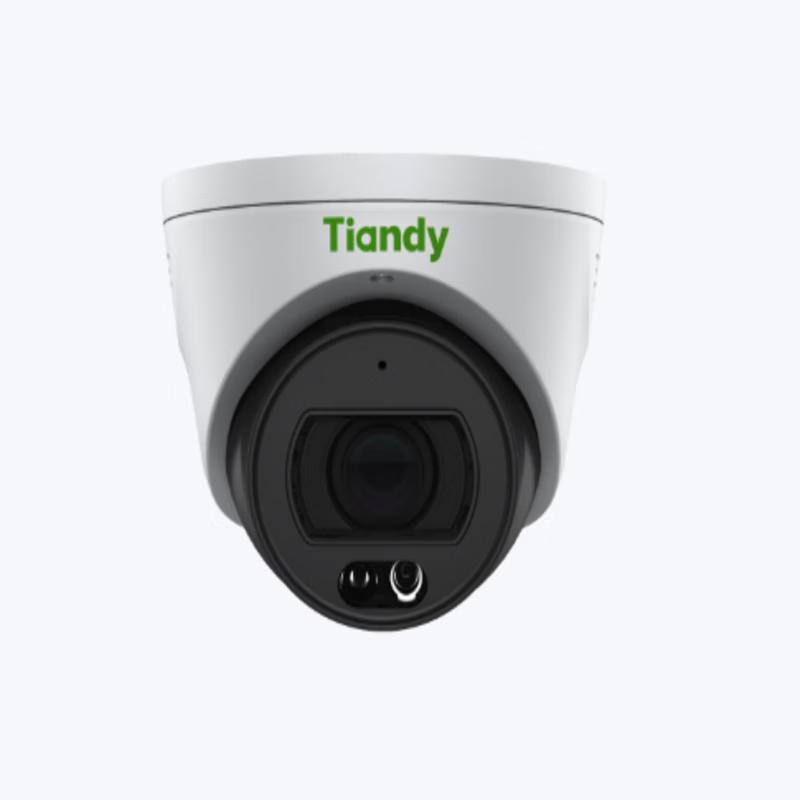 

TIANDYTECH 5MP Warm Light Fixed-Focus Warning Dome Camera CN plug (adapter included)
