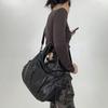 Personalized Street Dark Style Women's Shoulder Bag with Large Capacity and Multiple Pockets, Millennium Retro Tote Bag