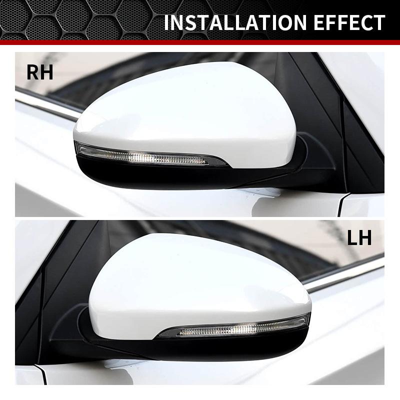 Rearview LED Side Mirror Lights 87613-D3000 87623-D3000 Outside Door Wing Repeater Turn Signal For Hyundai Tucson 2016 2017 2018
