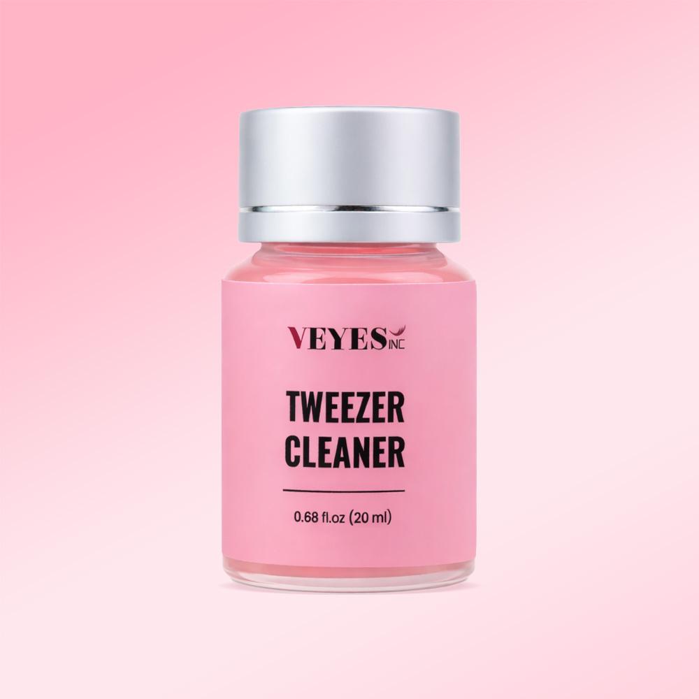 Veyes Customized Eyelash Glue Remover Liquid Glass Beauty Tool Lash Extension Tweezers Cleaner Waterproof Lash Extensions Makeup розовый