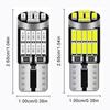 SEAMETAL 2pcs T10 W5W Led Car Light 26smd 4014 Lamp Bulb Automobile License Plate Lighting 6000K 12V