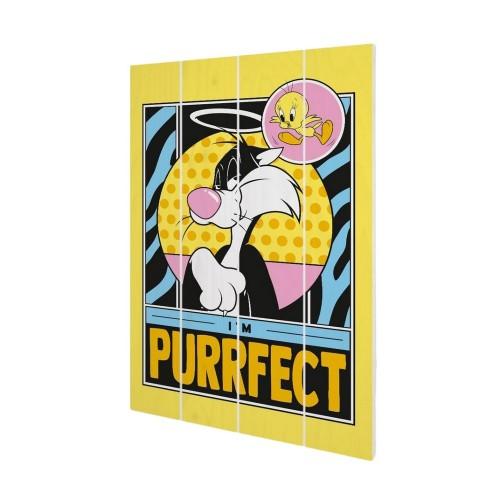 Looney Tunes I´m Purrfect Plaque