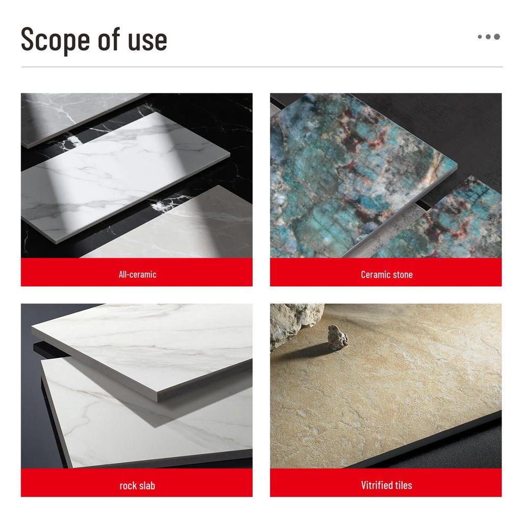 Ultra-Thin Diamond Saw Blade for Chipping-Free Cutting of Porcelain, Vitrified Tile, and Marble