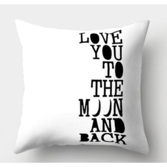 Подушка Декор Подушки Наволочка Стиль Домашний Декор Черно-Белый Геометрический Декор Спальни Гостиной 40x40cm