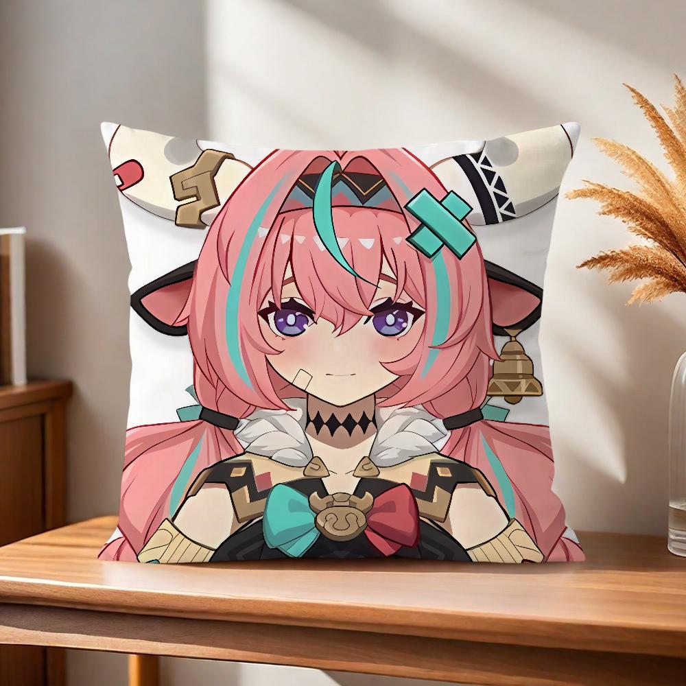 

Genshin Comfortable soft Pillow Impact game Case varesa for Sofa Living Room Home office Decor and art new Protective Covers 30x30CM(12x12in)
