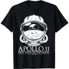 Apollo 11 Eerste Maanman T-shirt Astronaut Ruimtehelm T-shirt