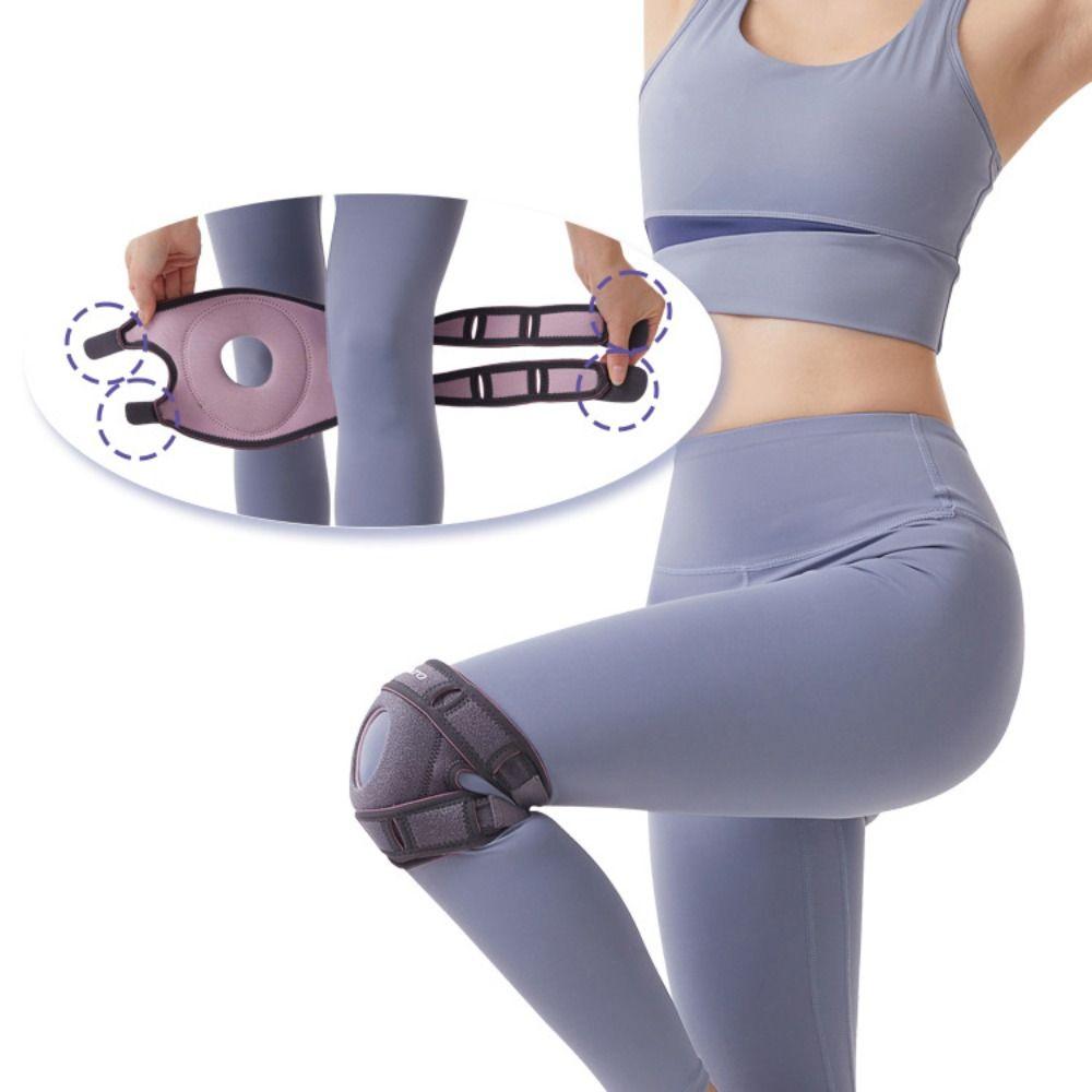 Side Stabilizers Knee Braces Patella Gel Pad Sports Knee Pads Compression Knee Sleeves  Hiking